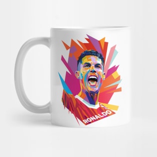 Cristiano Ronaldo 7 Pop Art #2 Mug